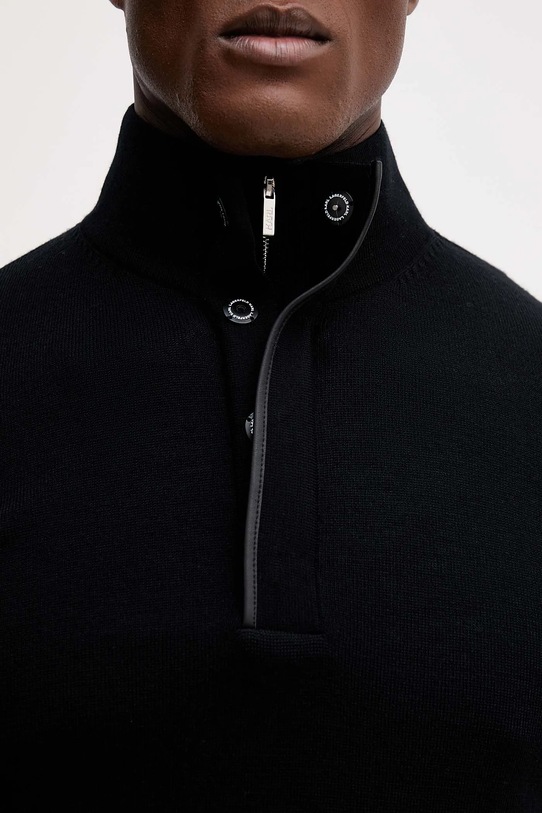 Karl Lagerfeld pulover de lână 554399.655005 negru