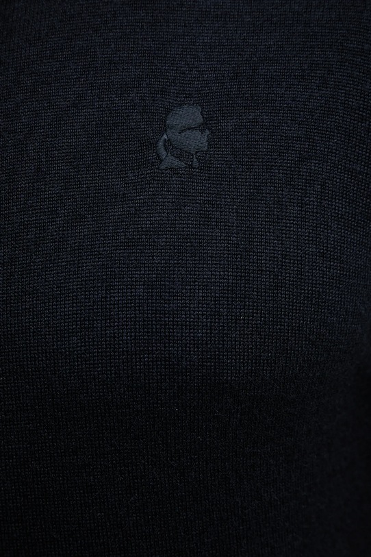Karl Lagerfeld maglione in lana 554399.655002 blu navy