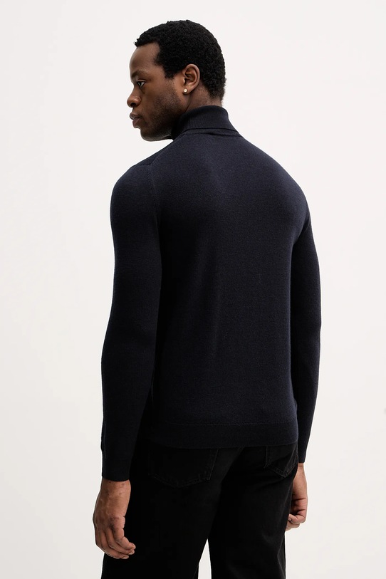 Odzież Karl Lagerfeld sweter wełniany 554399.655058 granatowy