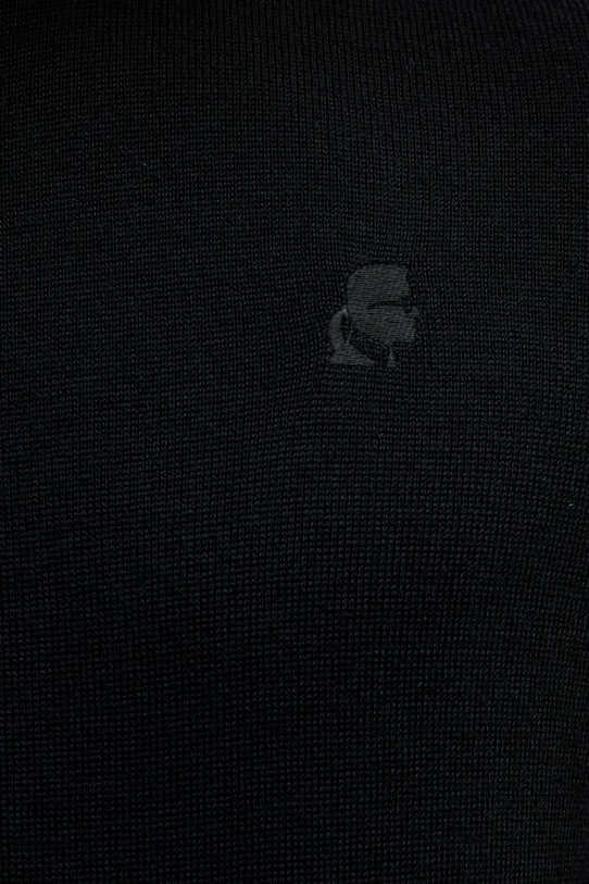 Vlněný svetr Karl Lagerfeld 554399.655058 černá