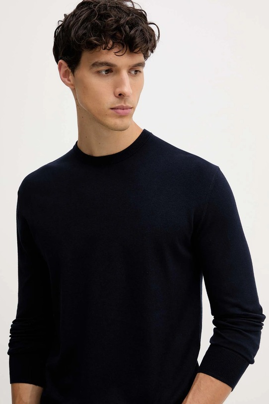 United Colors of Benetton sweter granatowy 110XU10A5