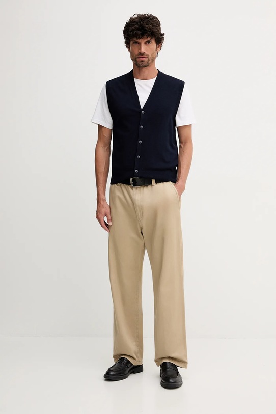 United Colors of Benetton bezrękawnik 110XU401G granatowy AW25