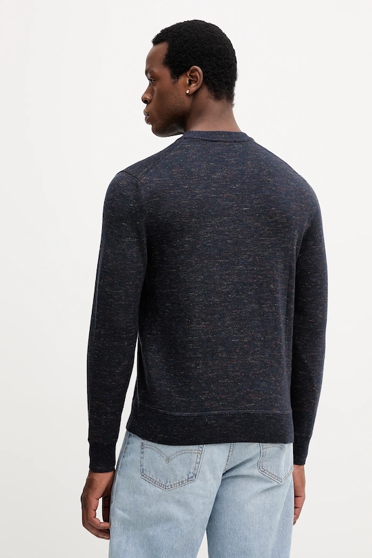 Odzież United Colors of Benetton sweter z wełną 111ZU10AB granatowy