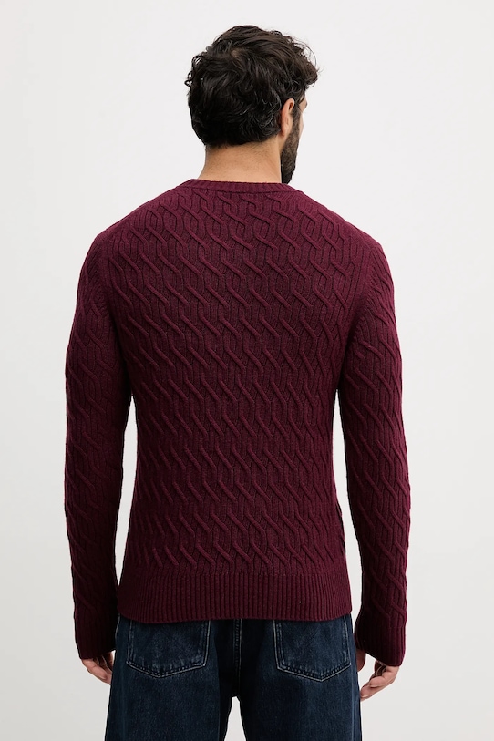 Oblečenie Sveter s prímesou vlny United Colors of Benetton 1335U10A9 burgundské