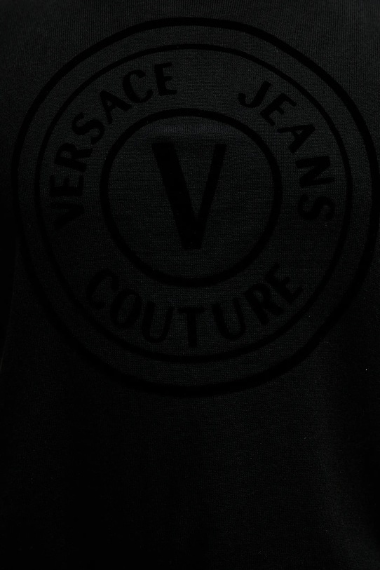 Versace Jeans Couture sweter z dodatkiem wełny 79GAFM15.CMN06 czarny