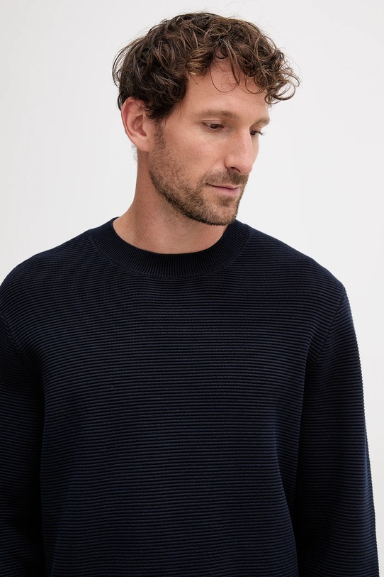 Armani Exchange sweter bawełniany granatowy XM000915.AF11967