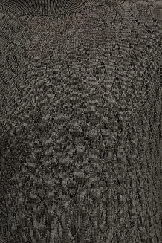 Armani Exchange sweter z dodatkiem wełny XM000878.AF11982 zielony