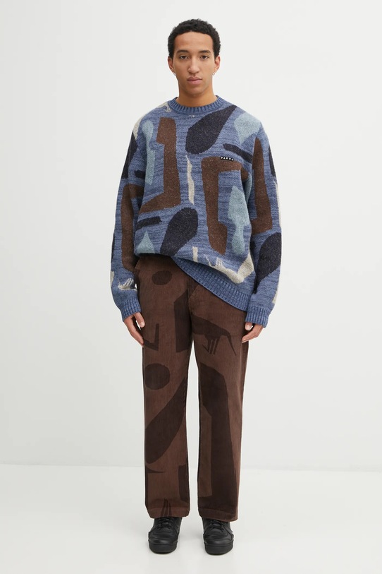 Светр із додаванням вовни by Parra Detached 54450 блакитний