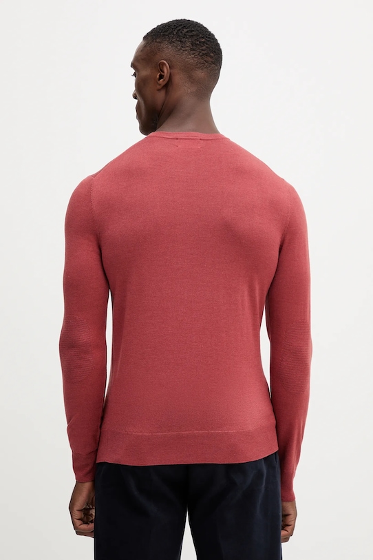 Odzież Hackett London sweter z wełną HM7000006 czerwony