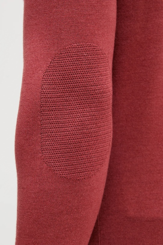 Hackett London sweter z wełną HM7000006 czerwony