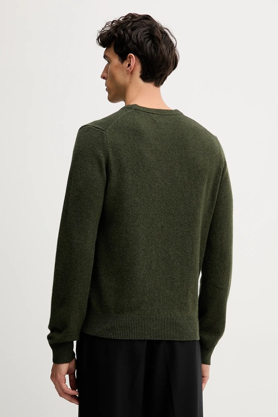Odzież Hackett London sweter wełniany HM7000075 zielony