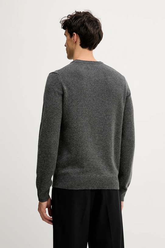 Odzież Hackett London sweter wełniany HM7000075 szary