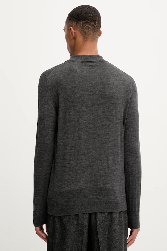 Odzież BARENA VENEZIA sweter wełniany Knitwear Pevaron KNU4100.429 szary