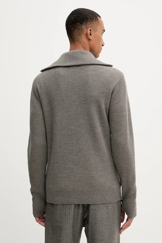 Odzież BARENA VENEZIA sweter wełniany Knitwear Batigia KNU5289.305 brązowy