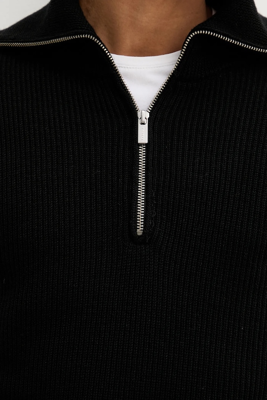 Шерстяной свитер BARENA VENEZIA Knitwear Batigia KNU5289.305 чёрный