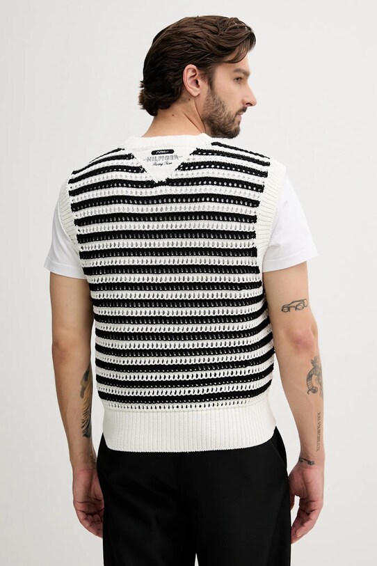 Îmbrăcăminte Tommy Hilfiger vestă din bumbac x F1 THE MOVIE MW0MW41385 negru