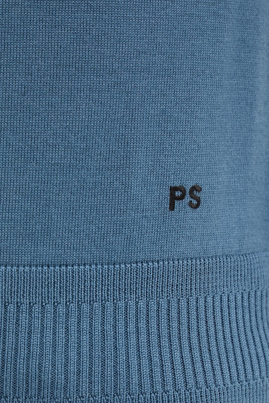 PS Paul Smith gyapjú pulóver M2R.302Z.T21861 kék