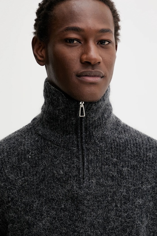 PS Paul Smith pulover din amestec de lână bleumarin M2R.503Z.T22527