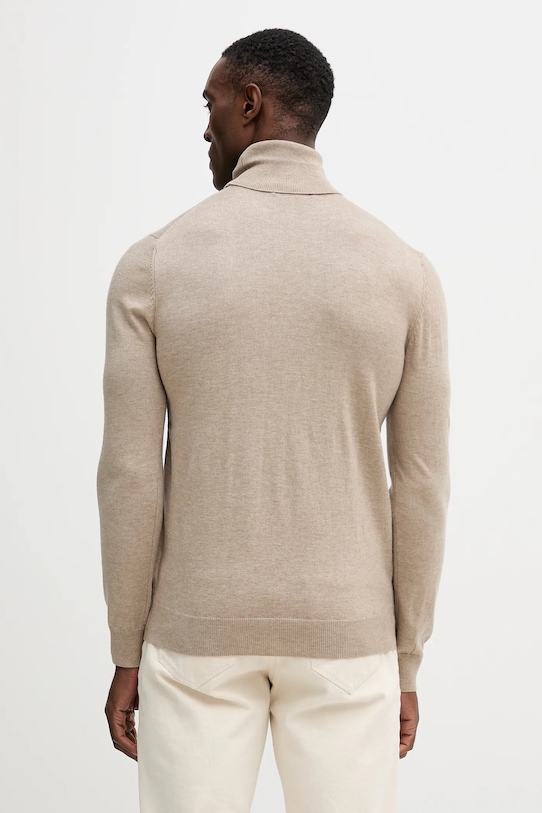 Odzież Guess sweter z dodatkiem wełny JIM M5BR09.Z0432 beżowy