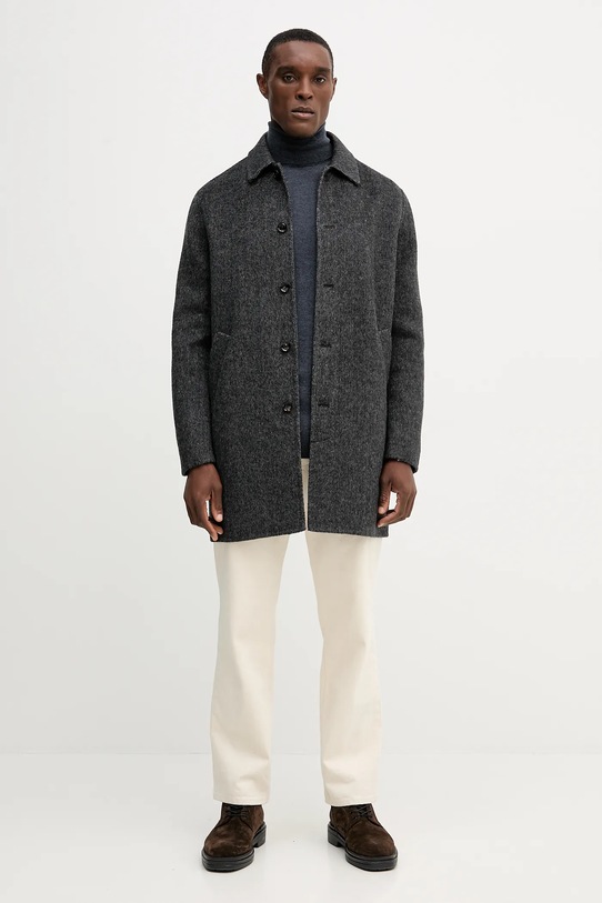 Guess sweter z dodatkiem wełny JIM M5BR09.Z0432 szary AW25
