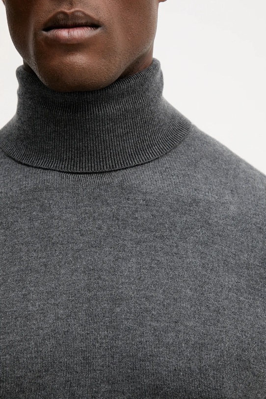 Guess sweter z dodatkiem wełny JIM M5BR09.Z0432 szary