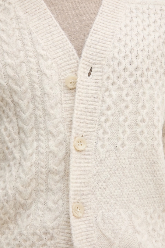 Guess cardigan con aggiunta di lana JEFFRY M5BR15.Z0462 beige