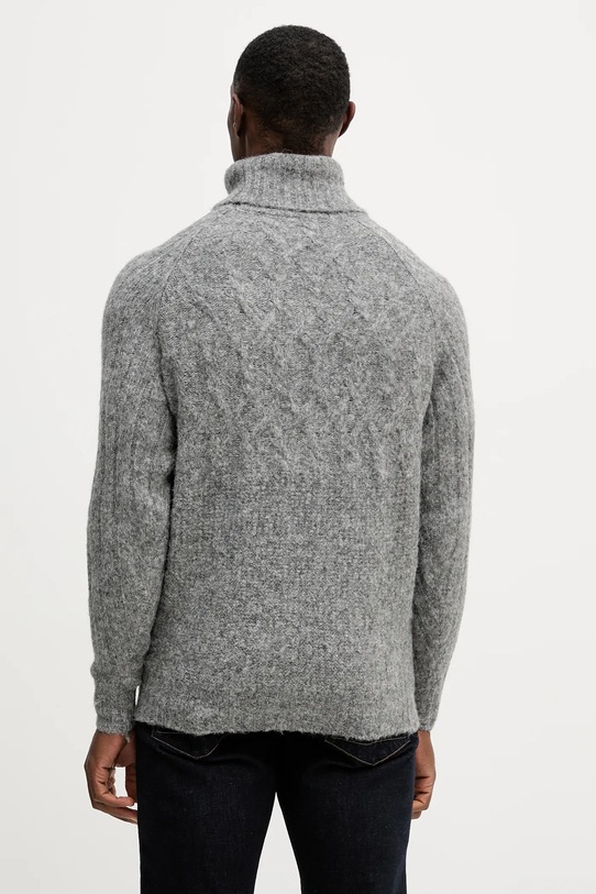 Odzież Guess sweter z domieszką wełny JEMMY M5BR16.Z0462 szary