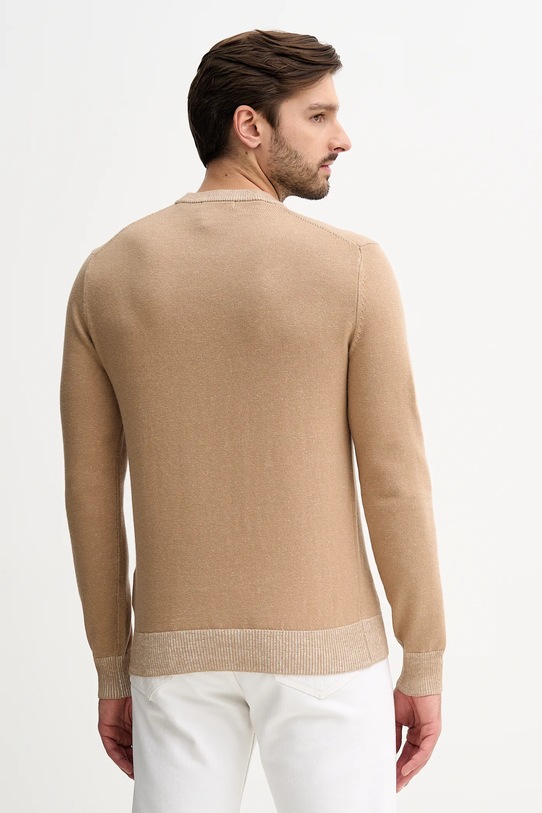 Odzież Guess sweter z dodatkiem wełny JACK M5BR28.Z0531 beżowy