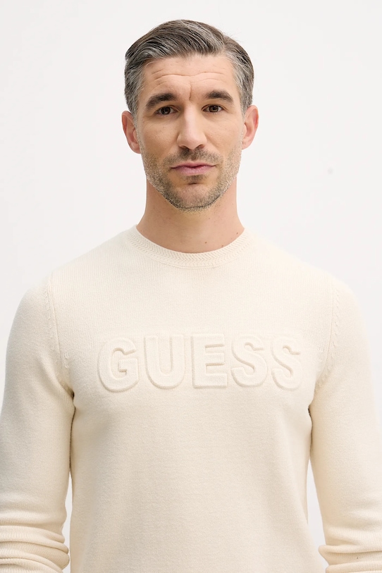 Guess sweter beżowy M5BR35.Z2ZK2