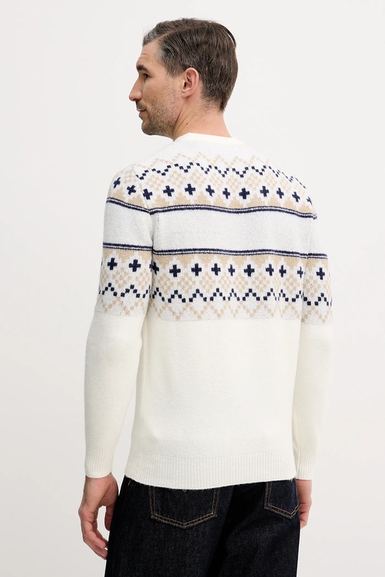 Odzież Guess sweter z domieszką wełny M5BR61.Z4142 beżowy