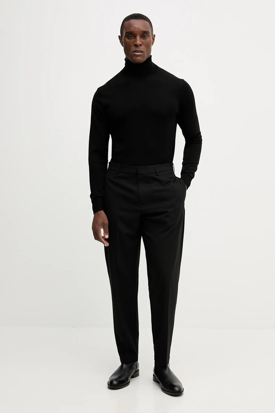 Guess sweter wełniany FRED M5RR20.Z3LZ0 czarny AW25