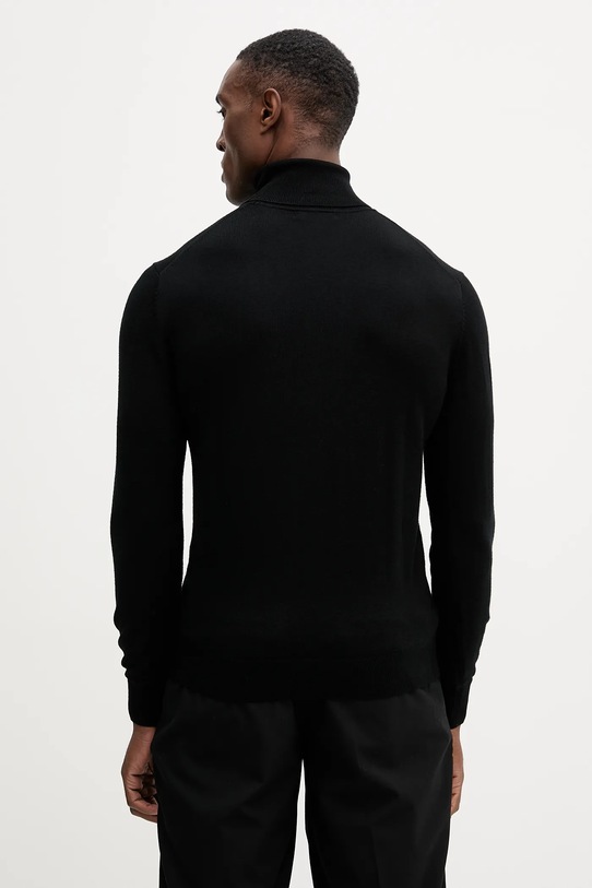 Odzież Guess sweter wełniany FRED M5RR20.Z3LZ0 czarny