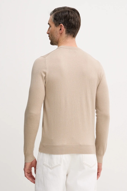 Odzież Guess sweter z domieszką jedwabiu HAMMOND M5YR00.Z0122 beżowy