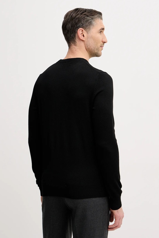 Odzież Guess sweter z domieszką jedwabiu HAMMOND M5YR00.Z0122 czarny