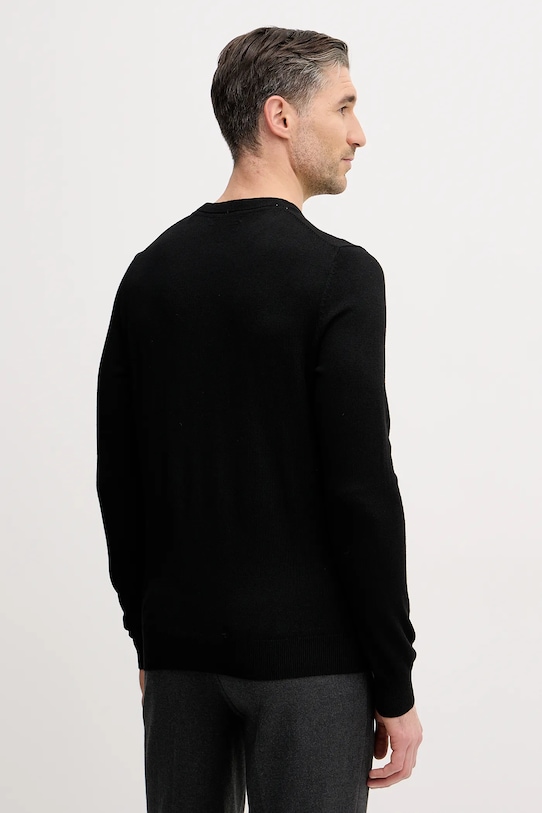 Odzież Guess sweter z domieszką jedwabiu HAMMOND M5YR00.Z0122 czarny