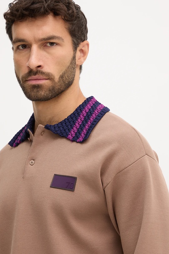 EA7 Emporio Armani sweter brązowy AF18425.7X000387