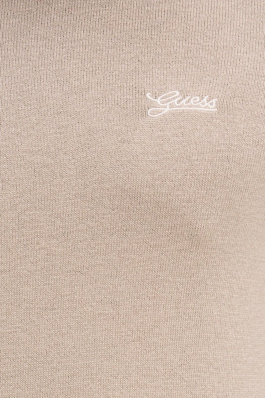 Guess sweter z domieszką jedwabiu DANIEL M5YR26.Z0122 beżowy