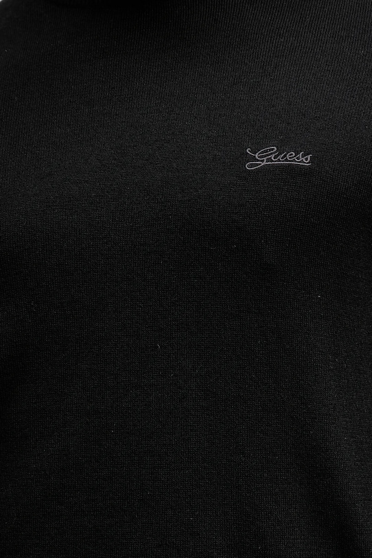 Guess sweter z domieszką jedwabiu DANIEL M5YR26.Z0122 czarny