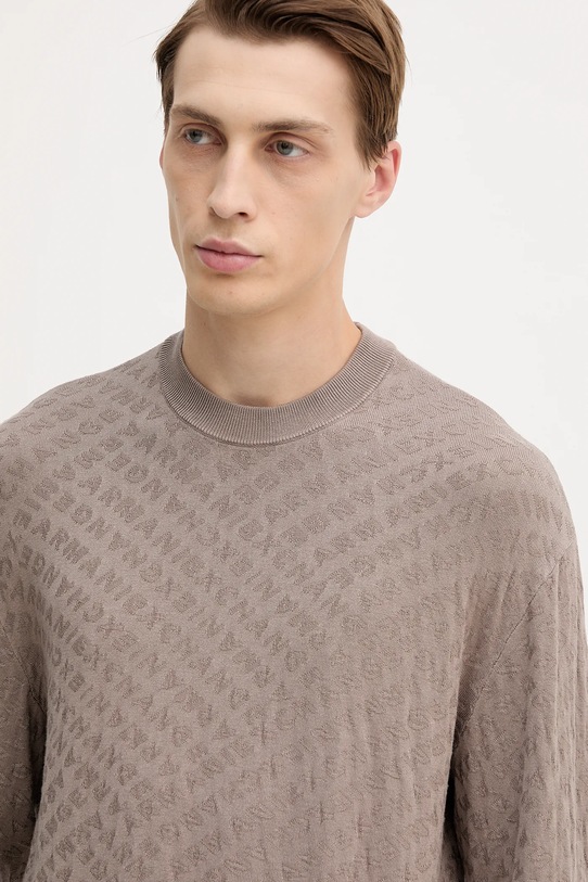 Armani Exchange sweter brązowy XM001316.AF10454