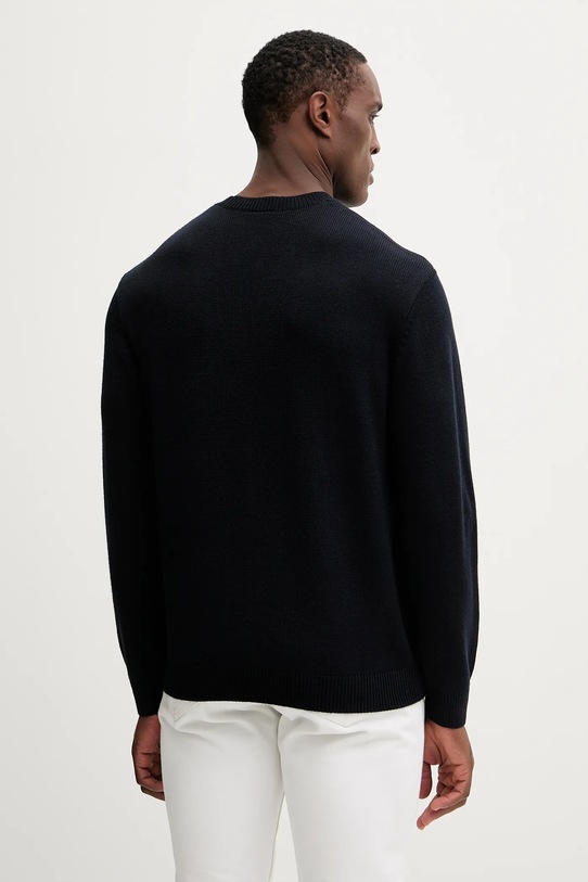 Odzież Armani Exchange sweter z dodatkiem wełny XM001323.AF13776 granatowy