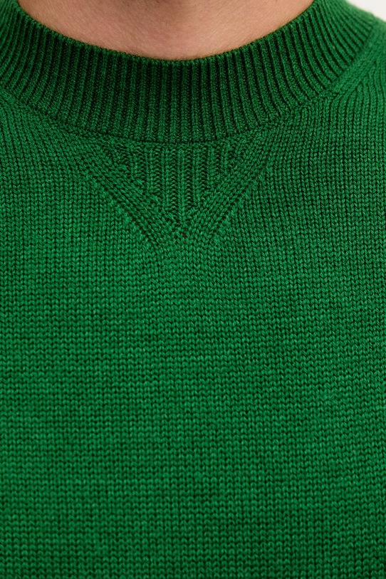 Armani Exchange sweter z domieszką wełny XM001916.AF14008 zielony