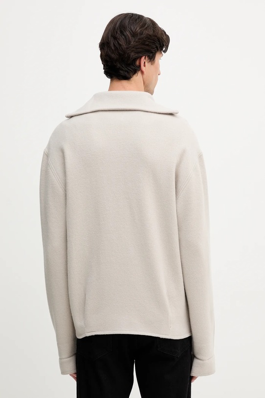 Odzież Emporio Armani sweter wełniany EM002052.AF18104 beżowy