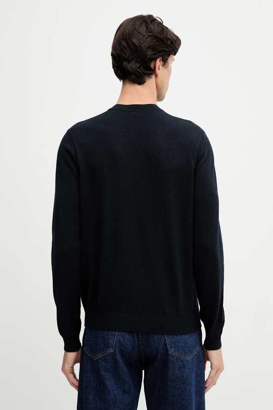 Odzież Emporio Armani sweter wełniany EM002419.AF14158 granatowy