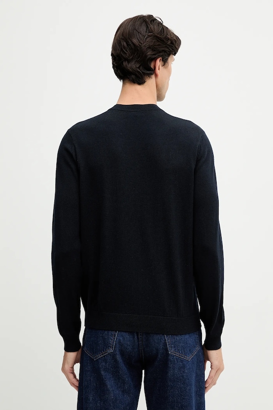 Odzież Emporio Armani sweter wełniany EM002419.AF14158 granatowy