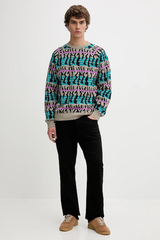Puma sweter 632499 multicolor AW25