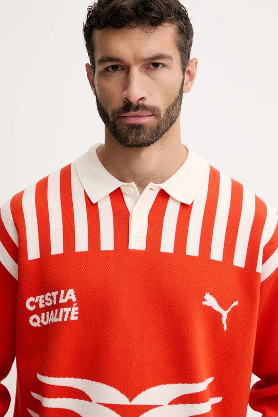 Πουλόβερ Puma πορτοκαλί 632512