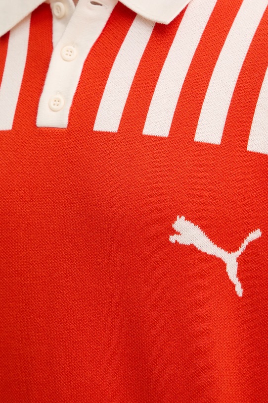 Πουλόβερ Puma 632512 πορτοκαλί
