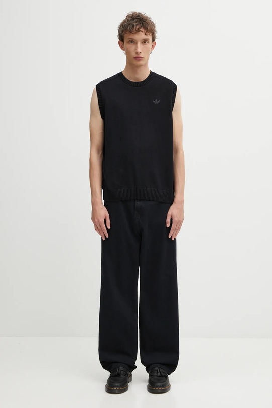 adidas Originals kamizelka P Ess Knit Vest JY2651 czarny