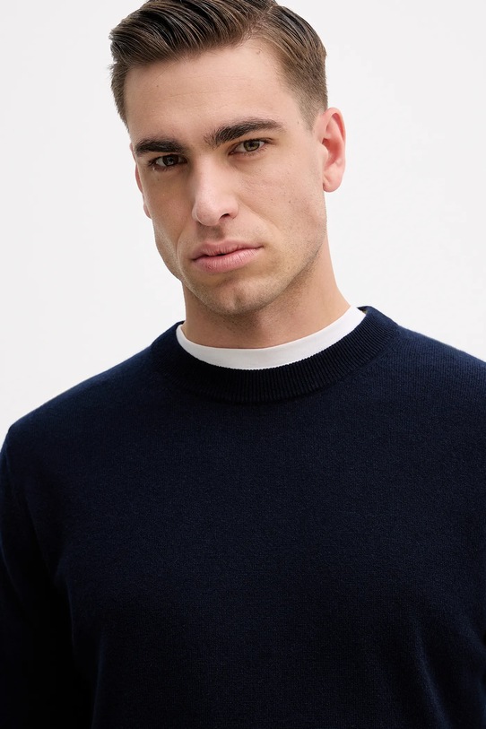 Paul Smith sweter kaszmirowy granatowy M1R.278Y.N02497