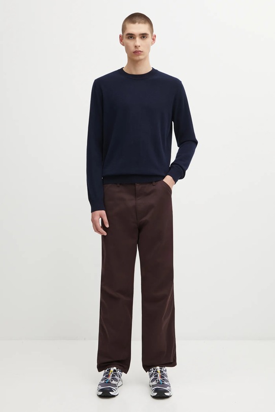 Paul Smith sweter kaszmirowy M1R.278Y.N02497 granatowy